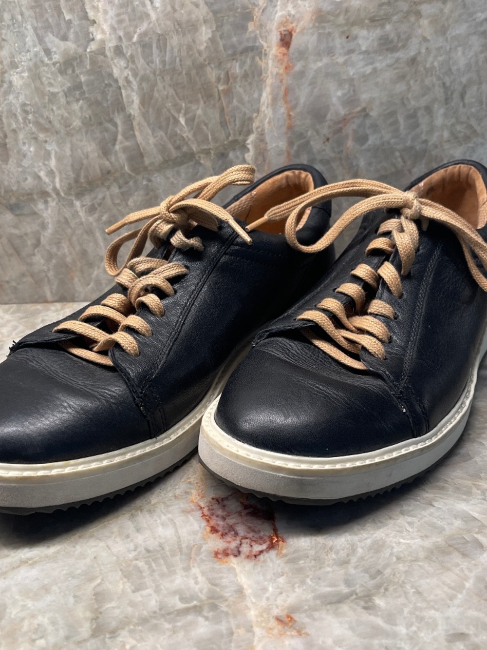 Hush Puppies Bounce Plus Leather Sneaker Size 10